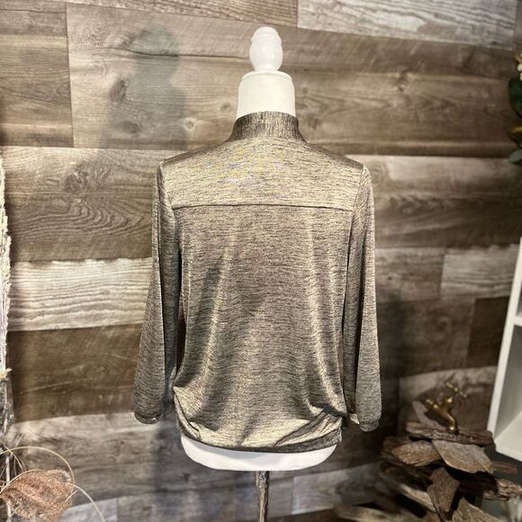 The Limited gold wrap blouse - Picture 7 of 8